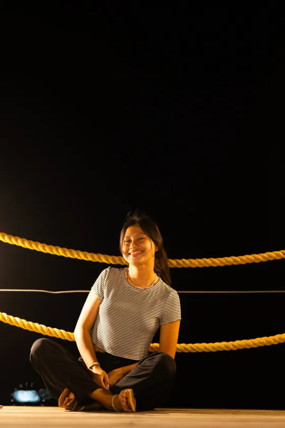 Night Shoot With Kristel on the Pier