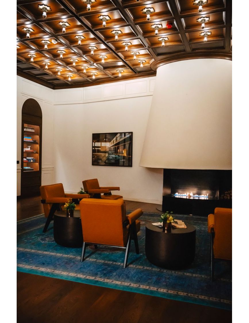 Ludlow Hotel Lobby Lounge — Where I Actually Edit: My Holy Grail NYC Cafes
