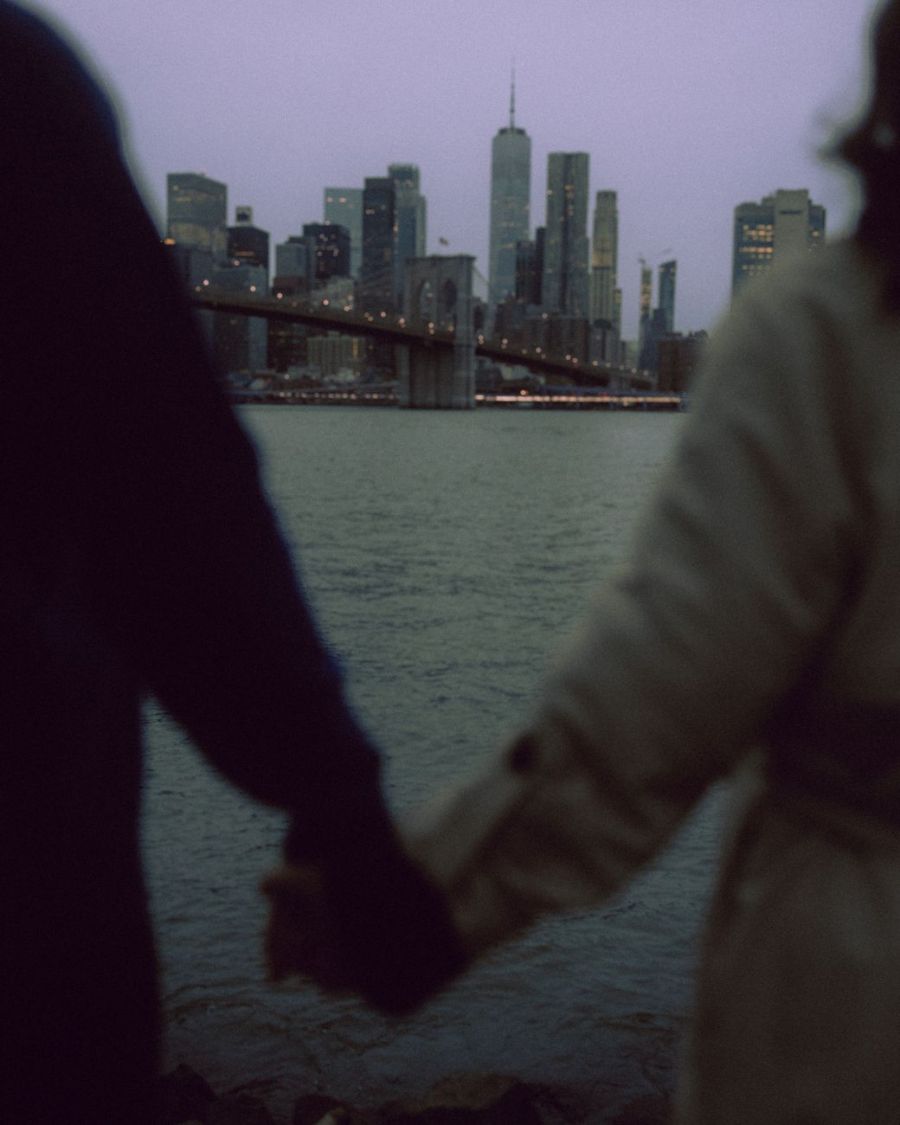 Summer: The Midday Heat Wave Mirage at South Street Seaport — The Lie About NYC Couple Photos in Every Season