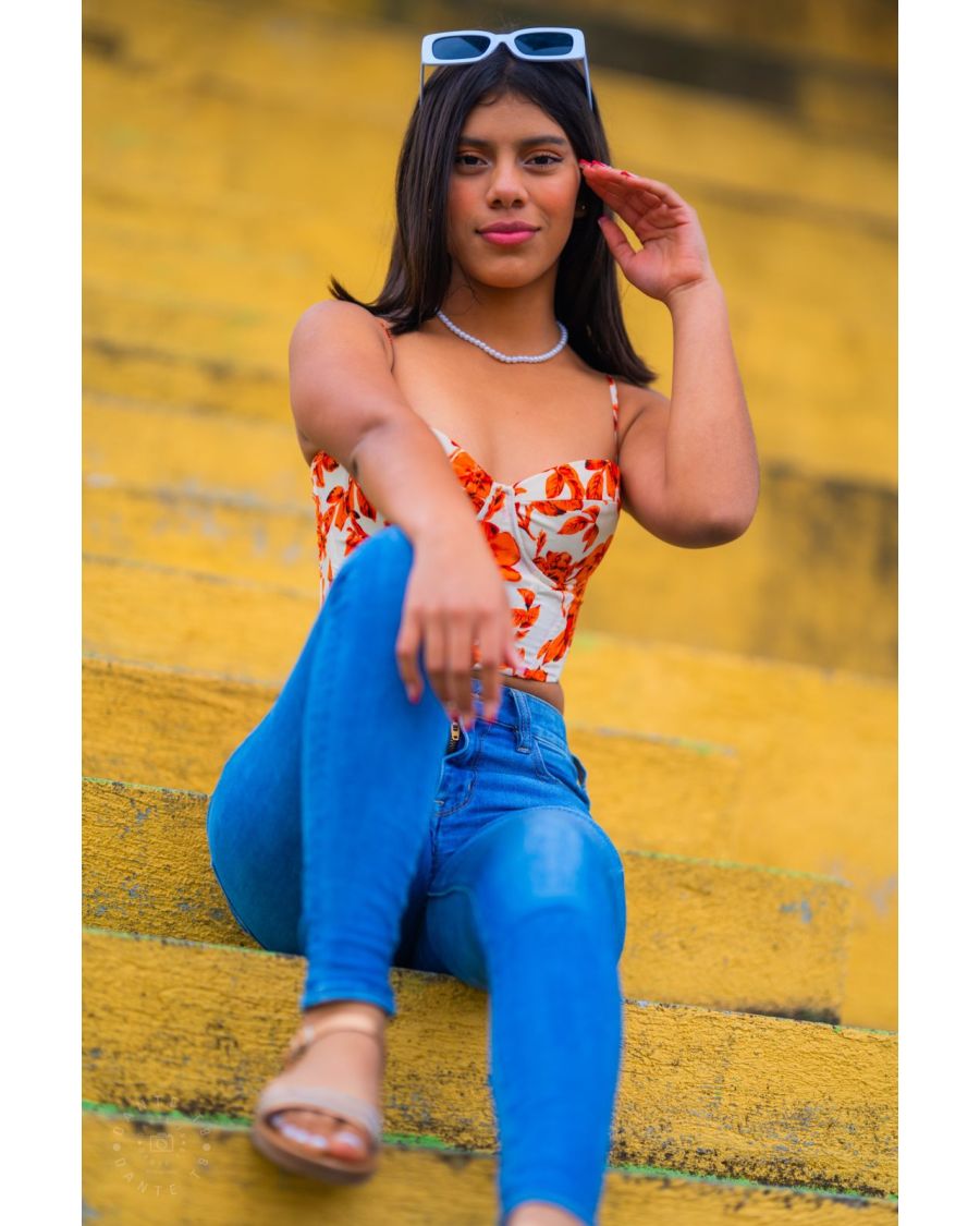 Yellow Steps — On Location with Azucely: Cool Tones and Street Style