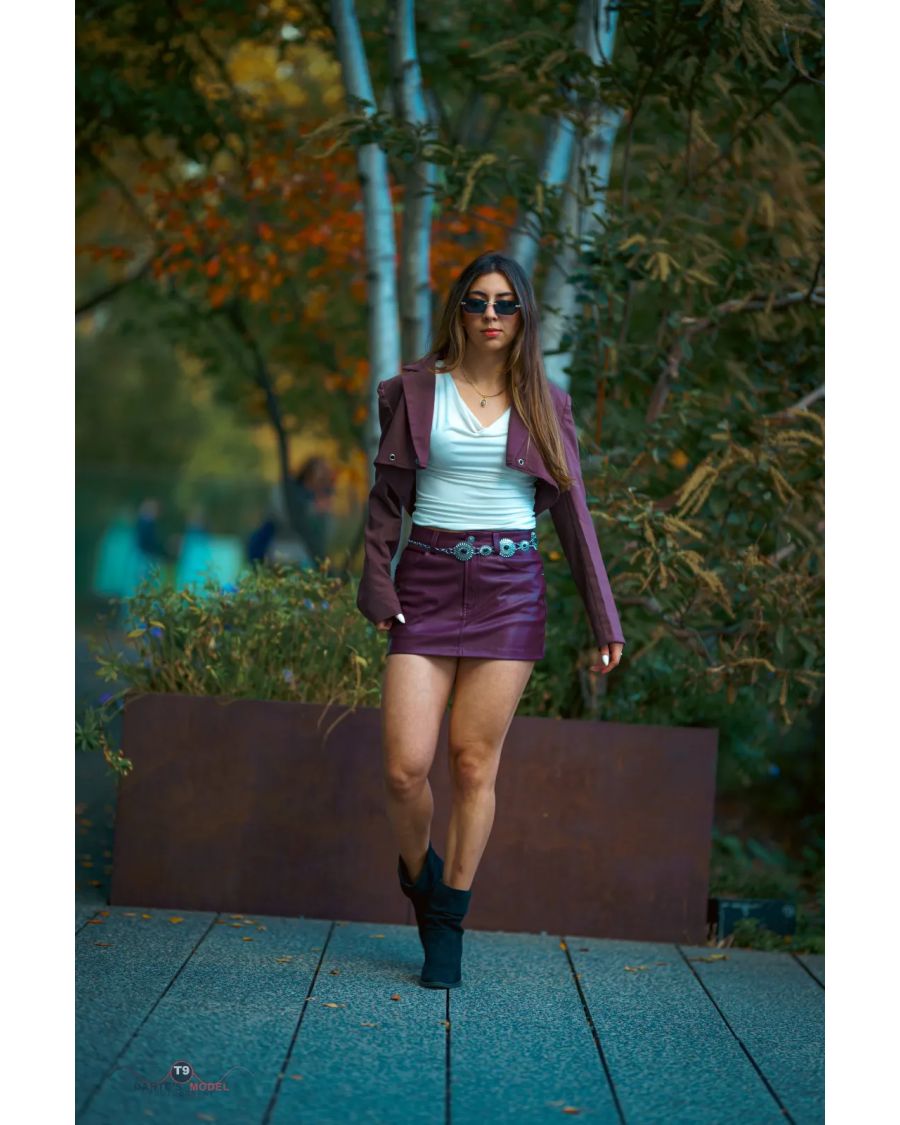 The Confident Stride — Autumn Tones with Majo in NYC