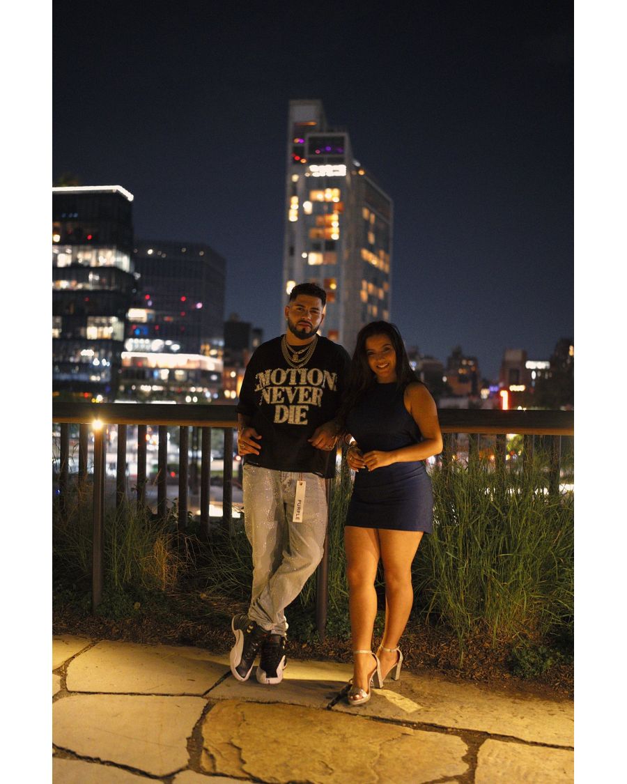 Rooftop Duo, Night in the City