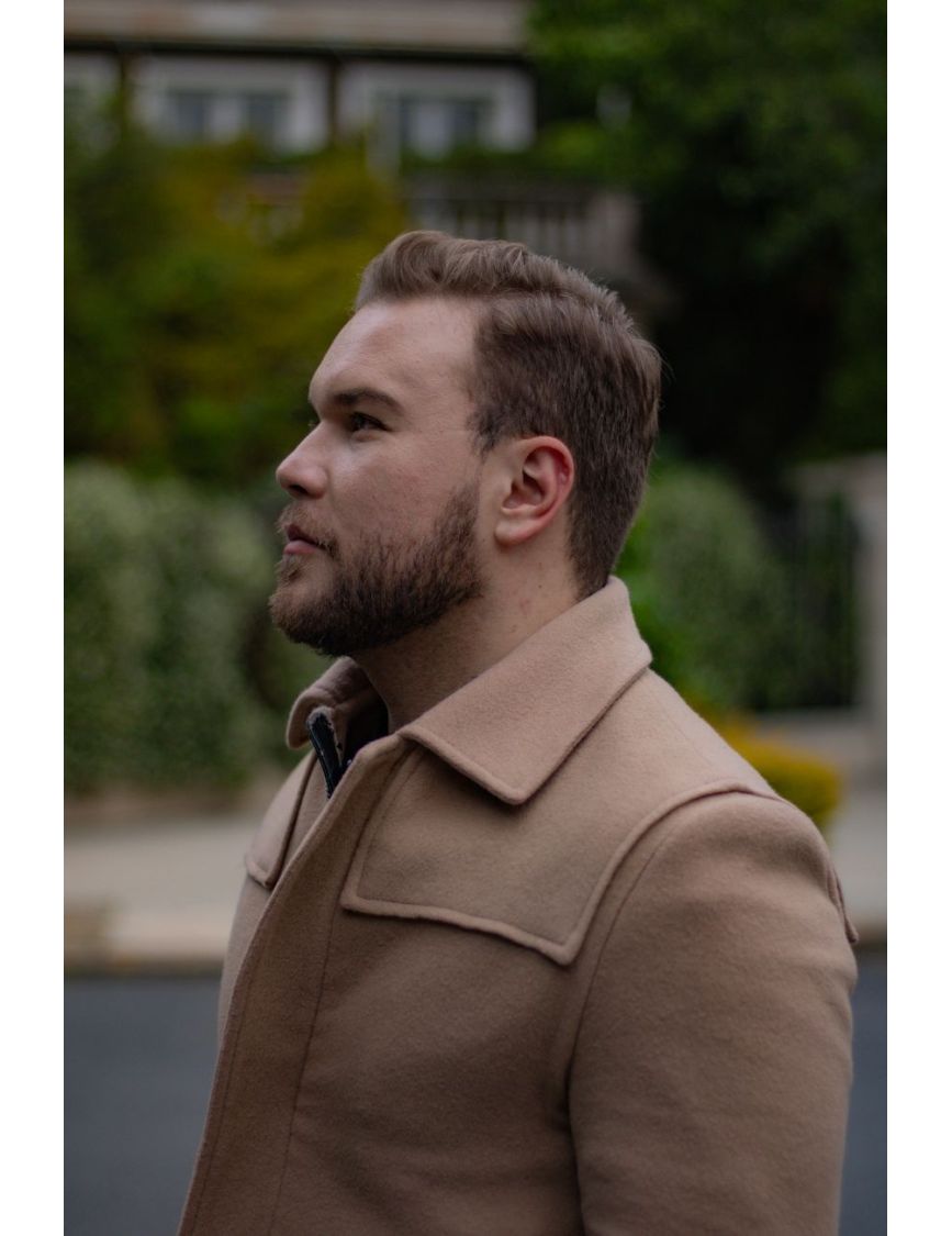 Architectural Outerwear for Outdoor Shoots — Ditch the Gray Suit: Dressing for NYC’s New Power Portrait