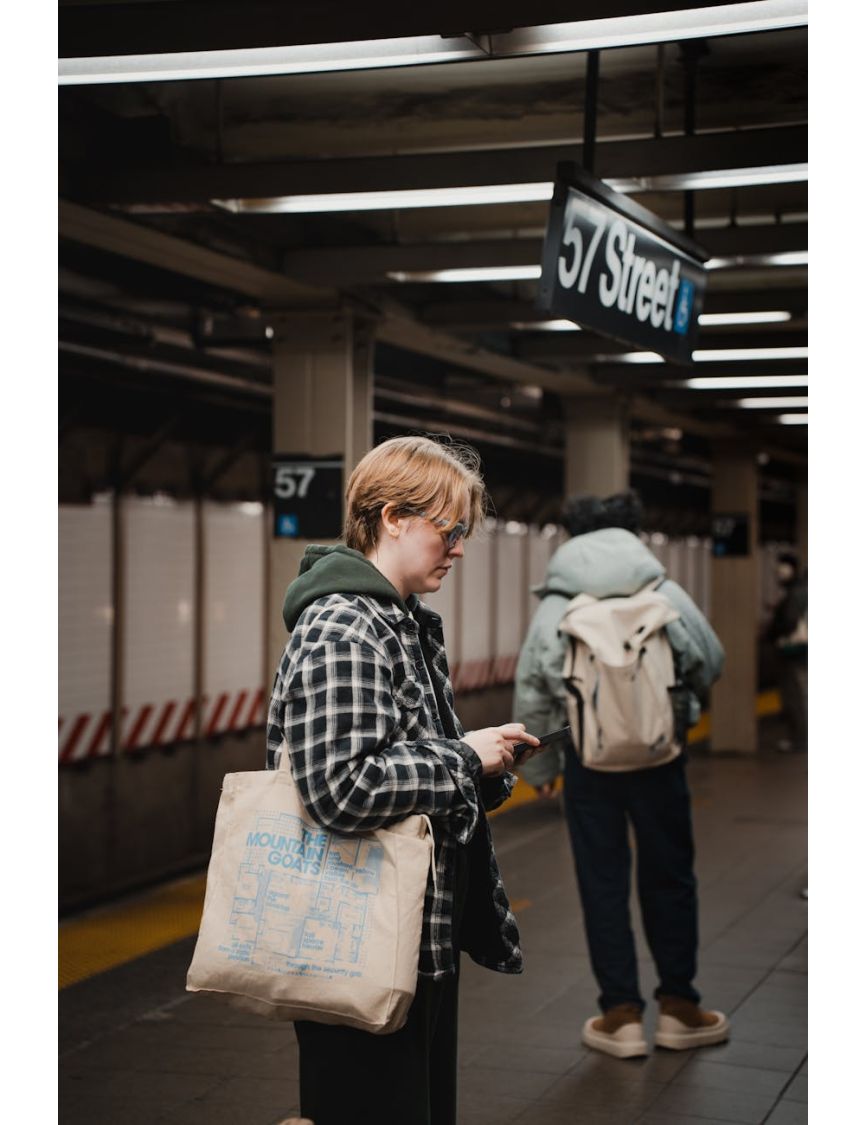 The Casting Commute — The Unspoken Burden of a Model's 'Off-Duty' Spring