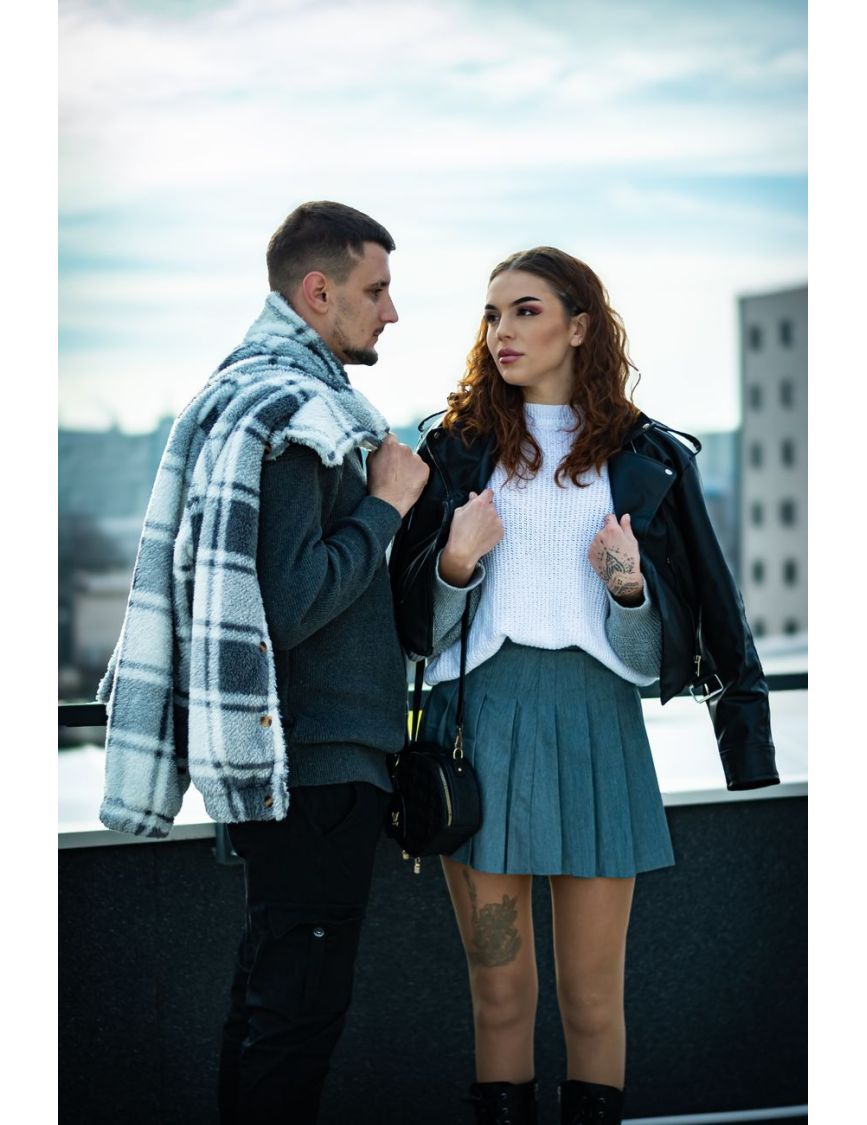 The Texture-Over-Pattern Trap — Why Identical Outfits Ruin NYC Couples Photos