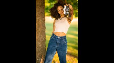 Shooting Outdoors with Bree in New York