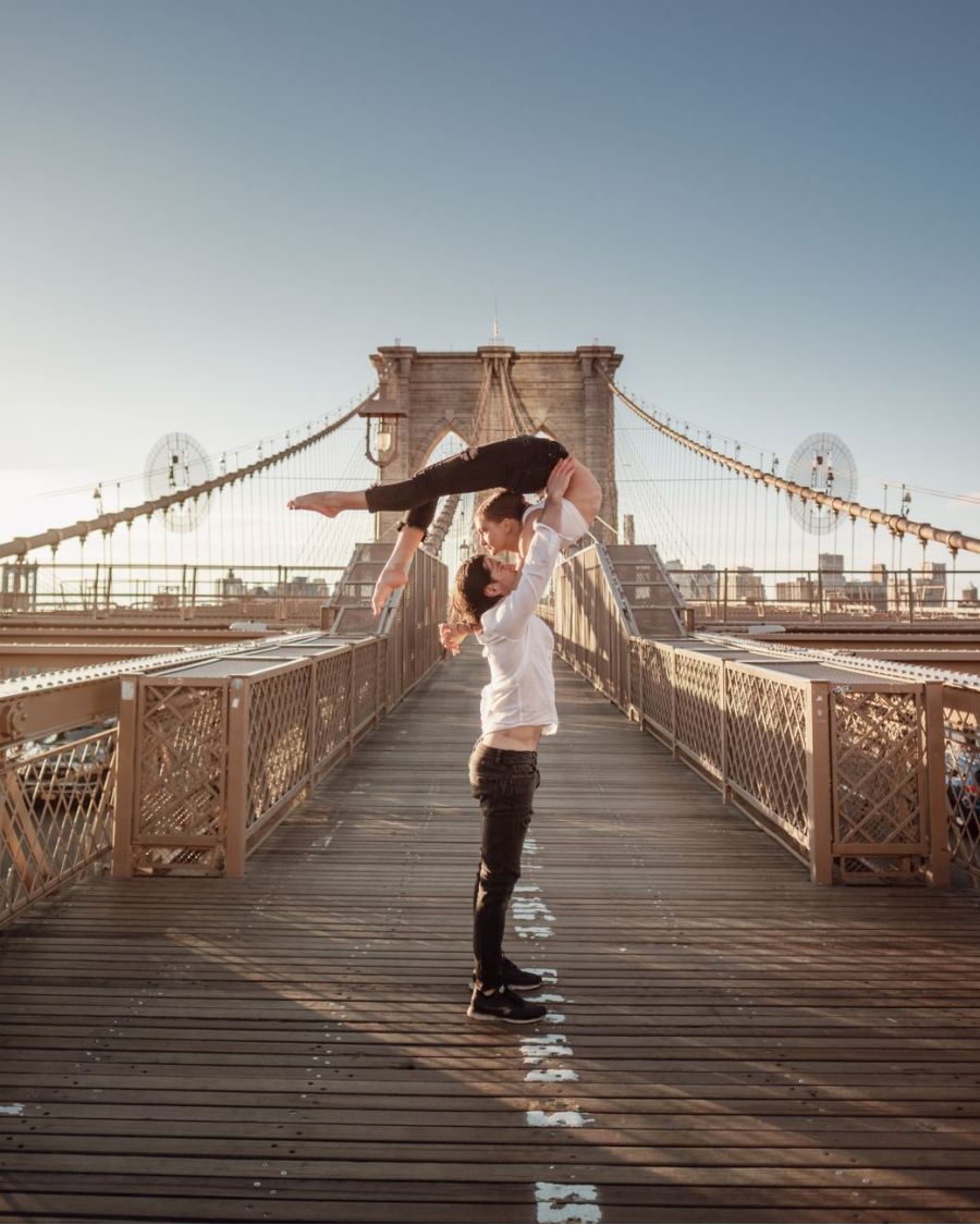 Opposing Silhouette Hierarchy — Stop Matching. How to Dress Like an Editorial NYC Couple.