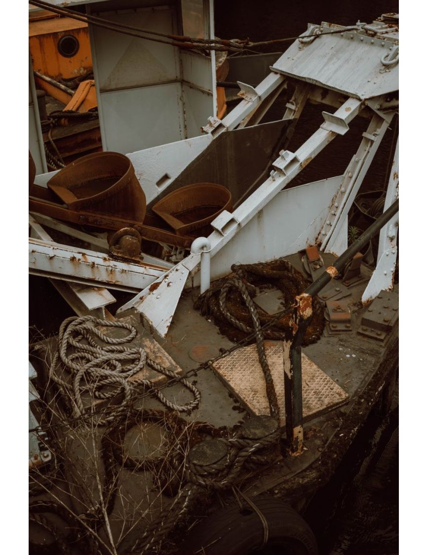 Arthur Kill Ship Graveyard — The Forgotten Coastline Fashion Won't Touch